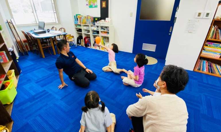 Play room! Joy! Happy!